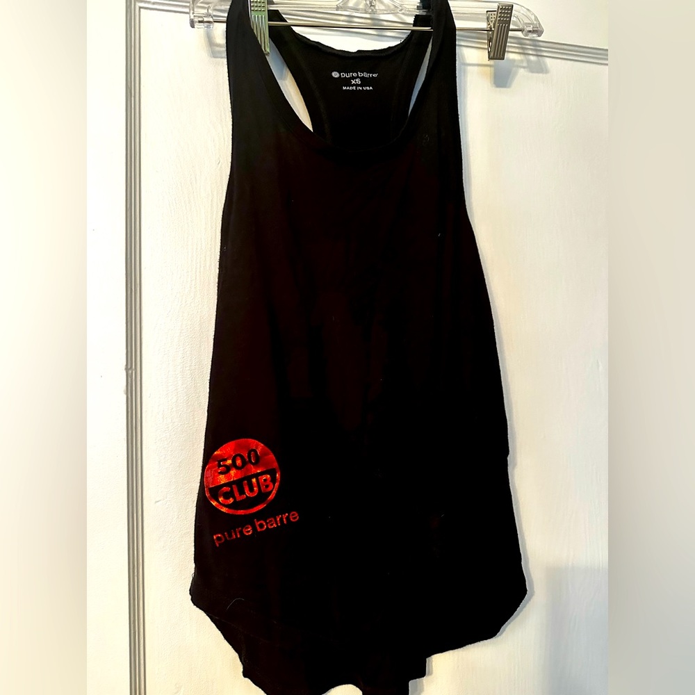 Purebarre black 500 club tank